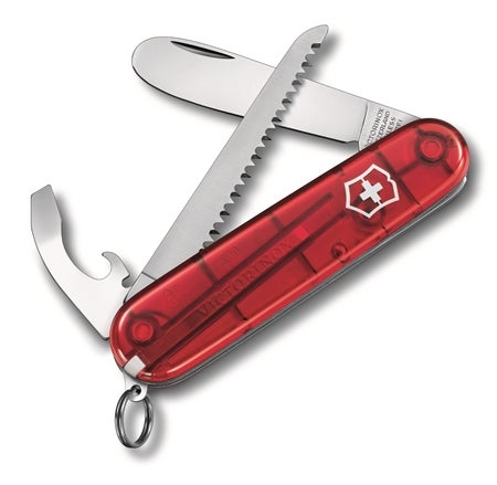 My first Victorinox II Red Translucent