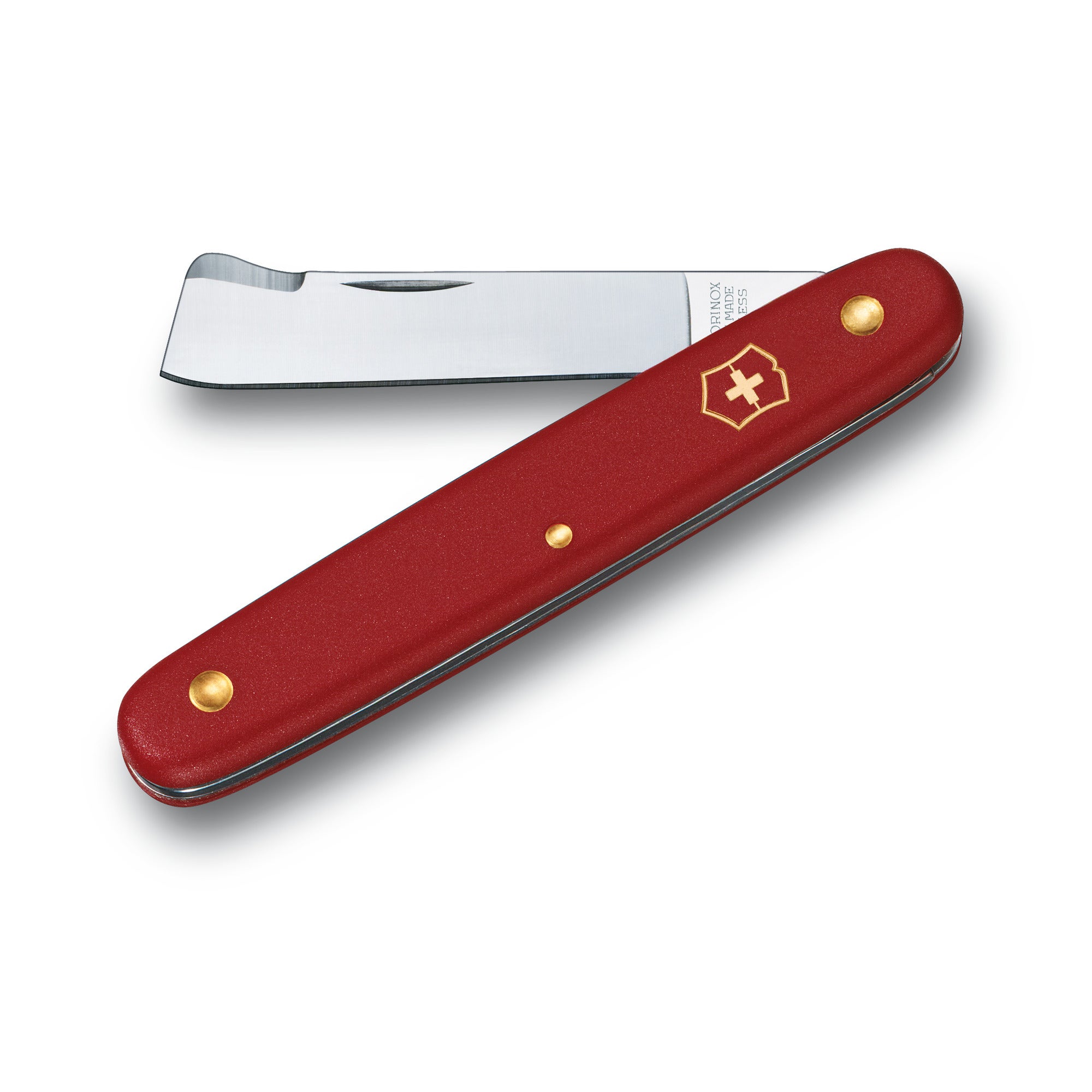 budding knife, red nylon