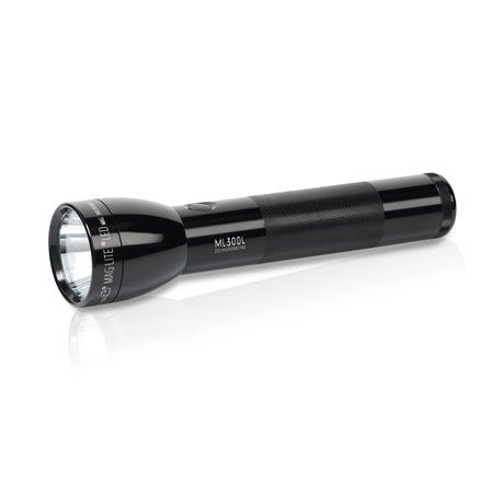 Lommelygte ML300L sort før 2 D-cell batterier