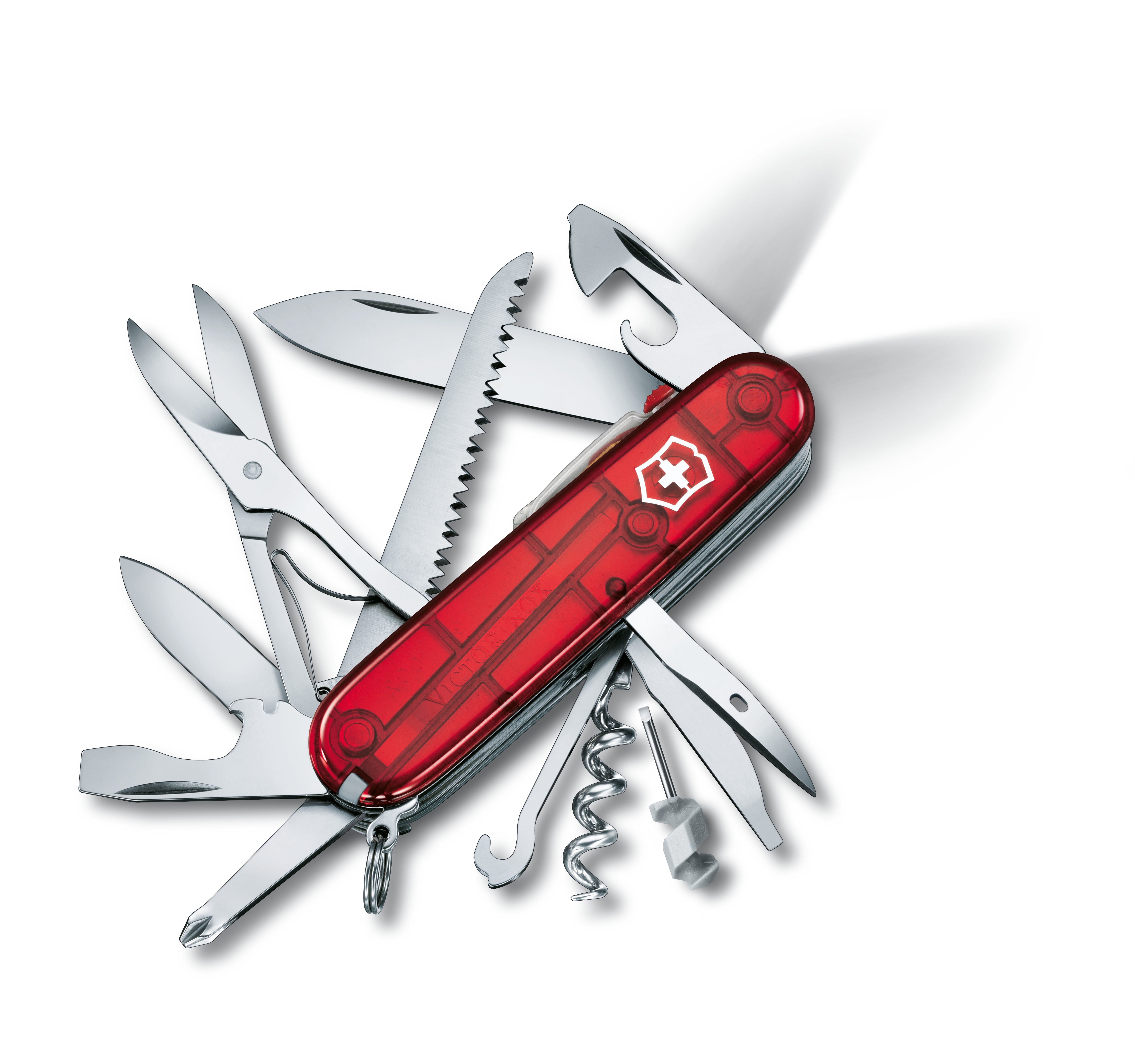 Pocket knife HUNTSMAN Lite red