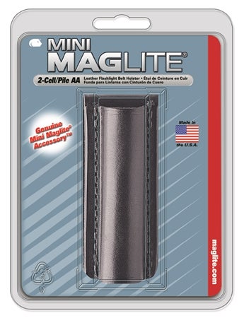 Læderhylster Mini Maglite AA i