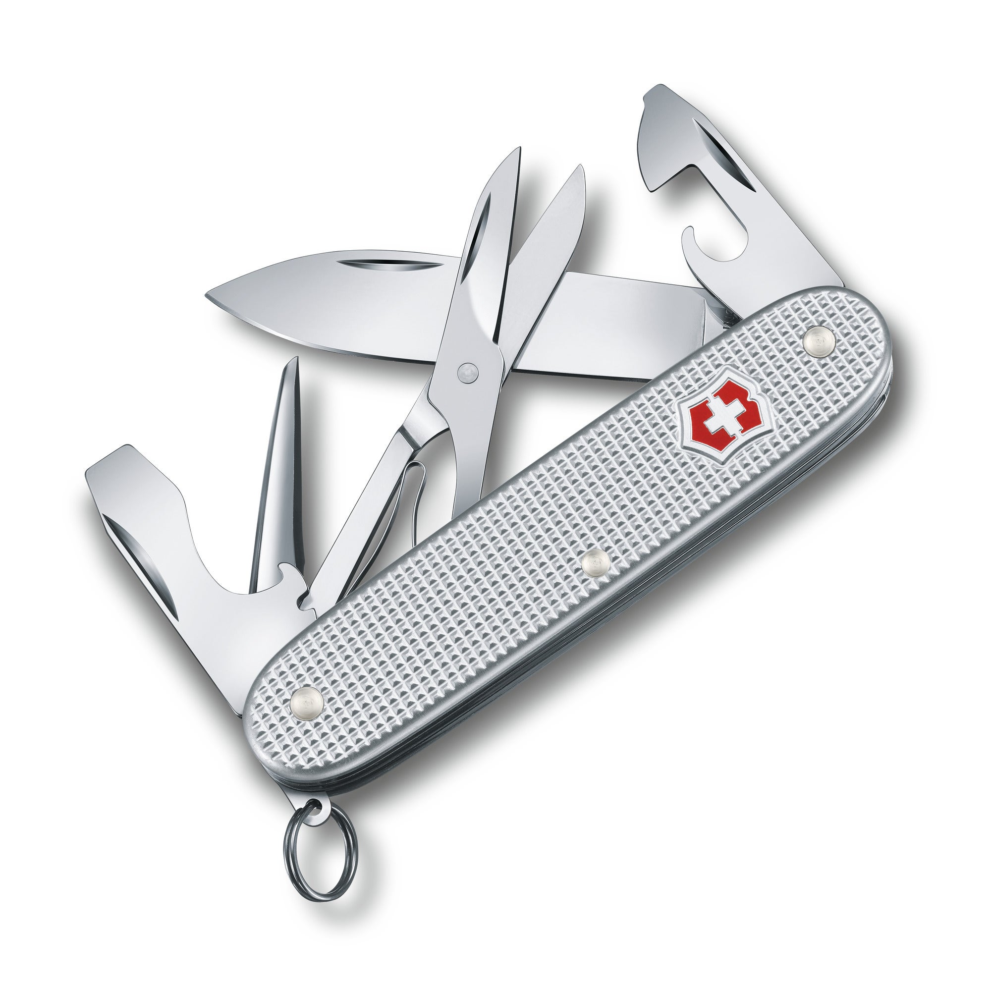 Pockettool Pioneer X, 93 mm, silver Alox