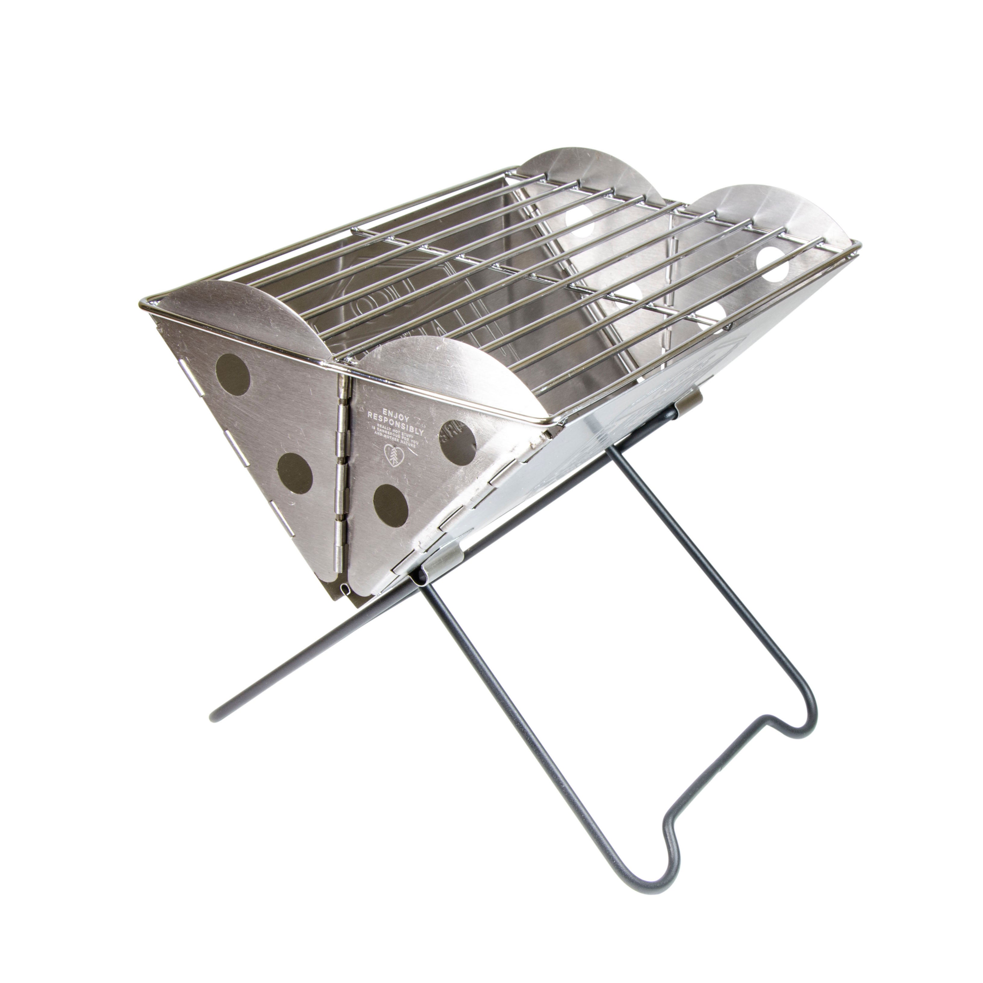 Mini Flatpack Portable Grill & Firepit